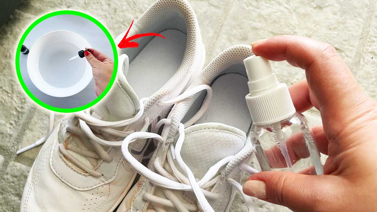 Deodorante disinfettante per scarpe fai da te - Fatto in casa da