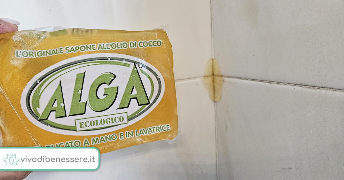 sapone giallo alga formiche